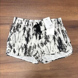 Joie Monochrome Tie-Dye Athletic Shorts
